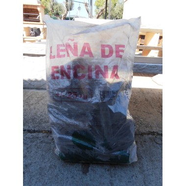LÑA DE ENCINA SACO 25KG