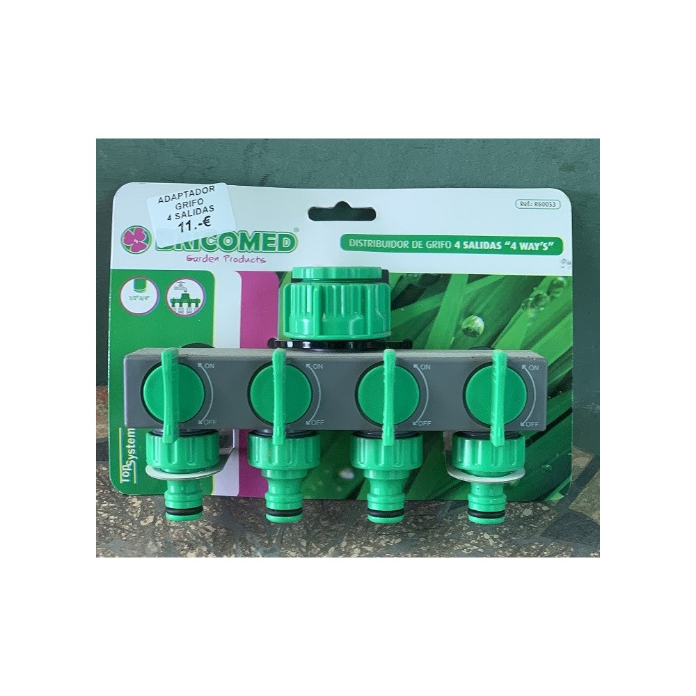 ADAPTADOR GRIFO 4 SALIDAS 