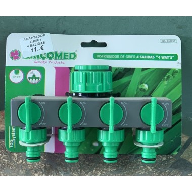 ADAPTADOR GRIFO 4 SALIDAS 