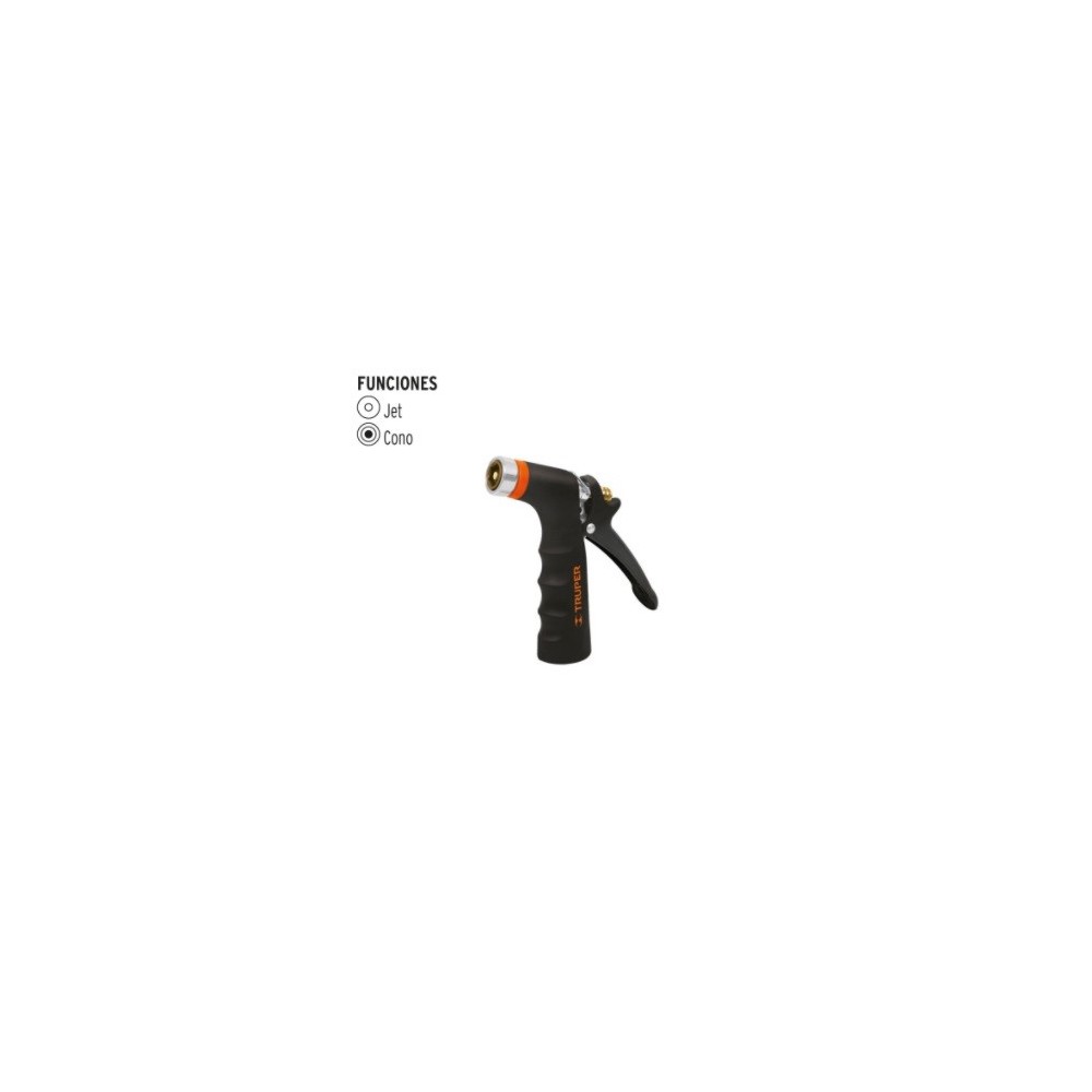 PISTOLA RIEGO METÁLICA DOS FUNCIONES 