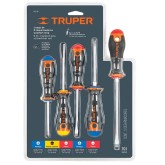 JUEGO 5 DESTORNILLADORES TRUPER 