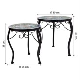 SOPORTE MACETA FORJA PEQUEÑO ÁRBOL