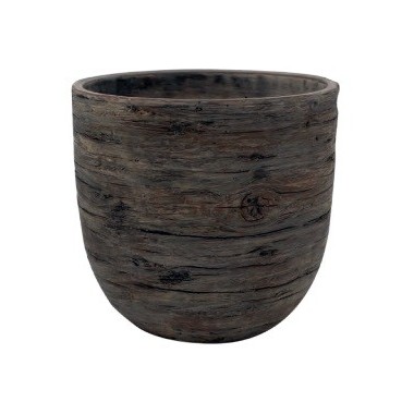 VASO WOOD GRIGIO 