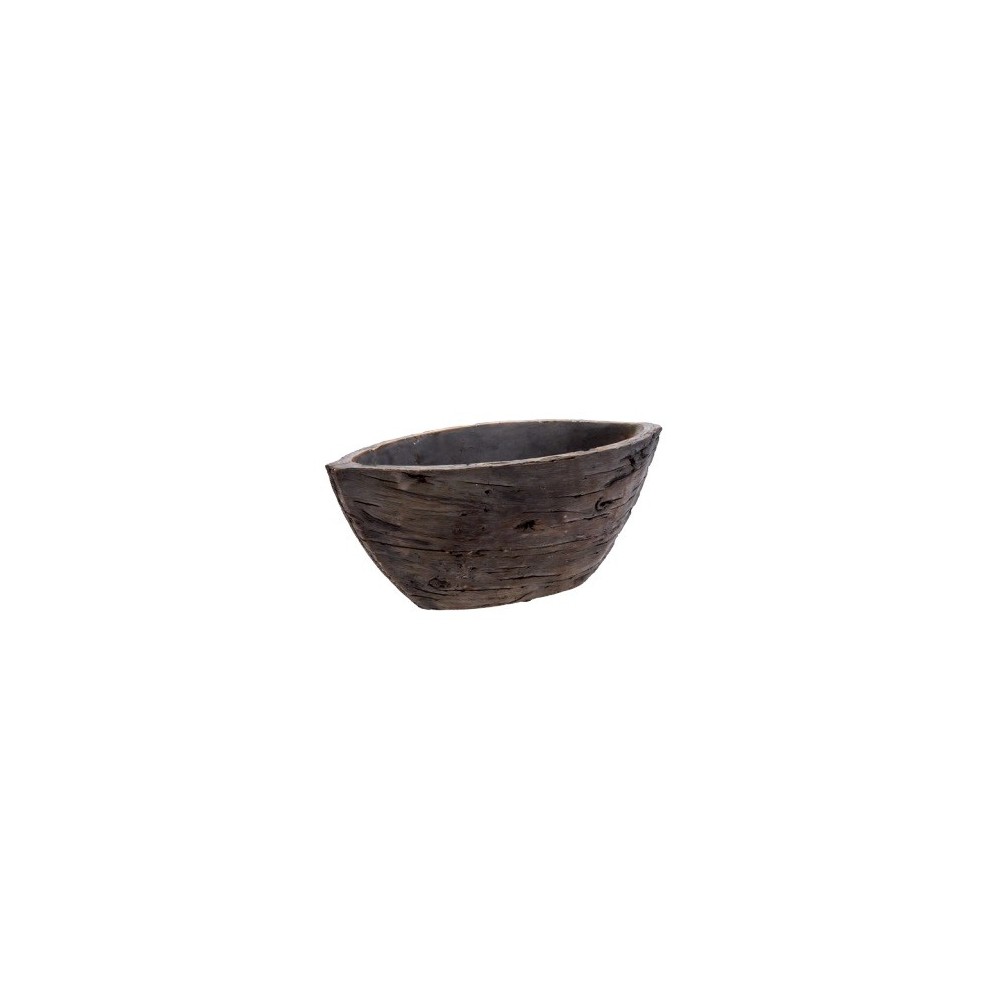 VASO OVALE WOOD