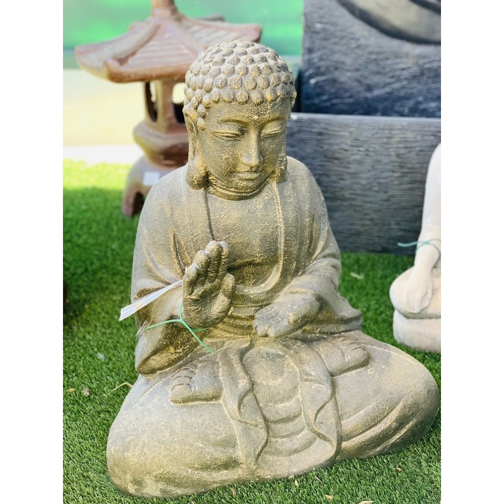 BUDA SENTADO TERRACOTA 