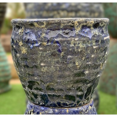 MACETA ABRACO AZUL