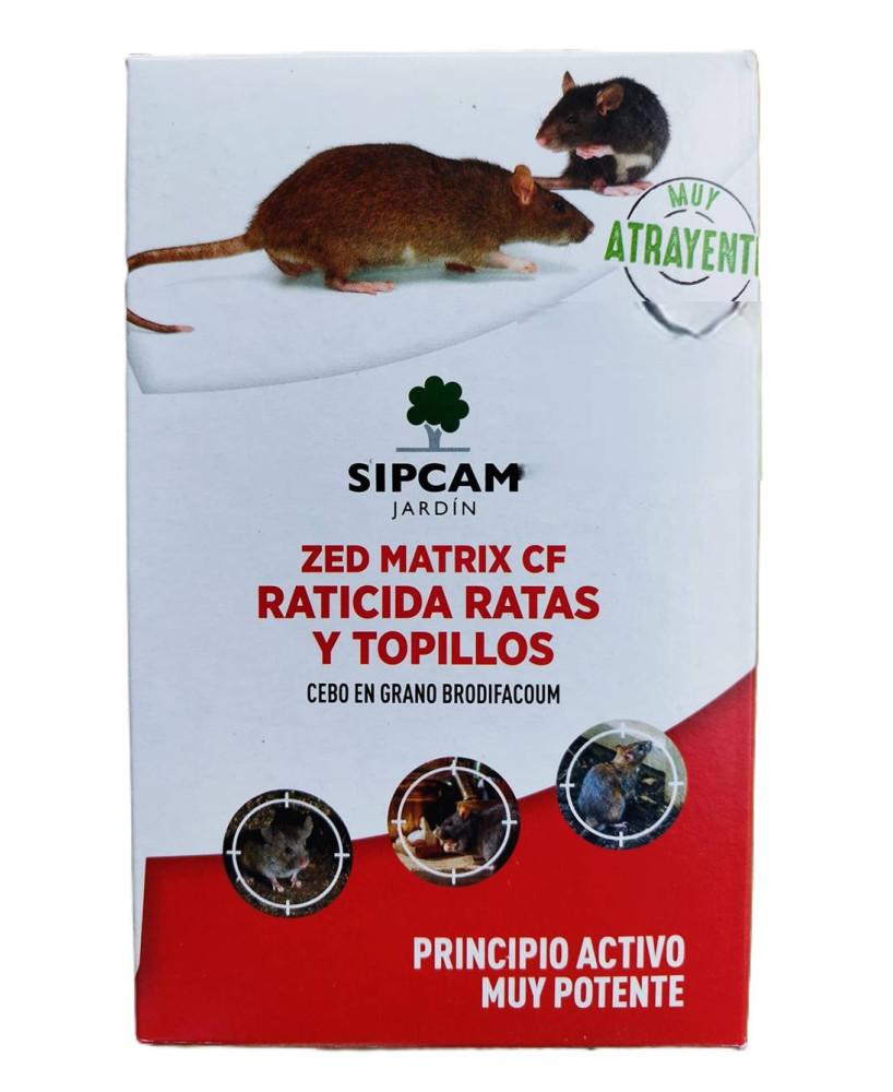 RATICIDA RATAS  Y TOPILLOS 150GR