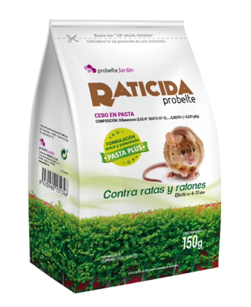 RATICIDA CEBO EN PASTA