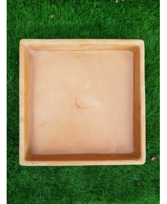 PLATOS CUADRADOS BARRO