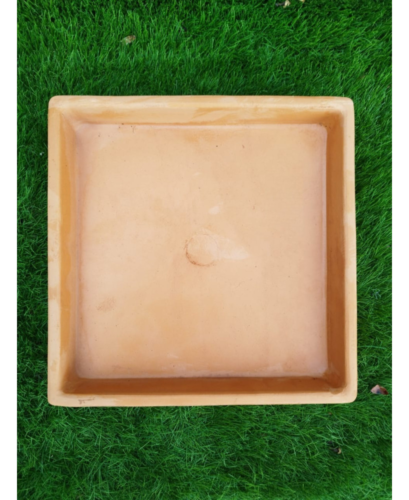 PLATOS CUADRADOS BARRO