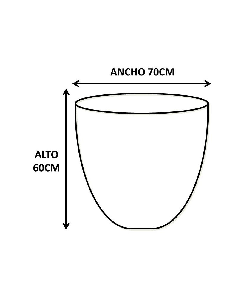 MACETA HÉRCULES CREMA