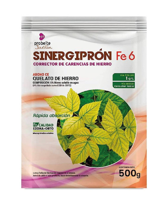 SINERGIPRÓN ABONO QUELATO HIERRO