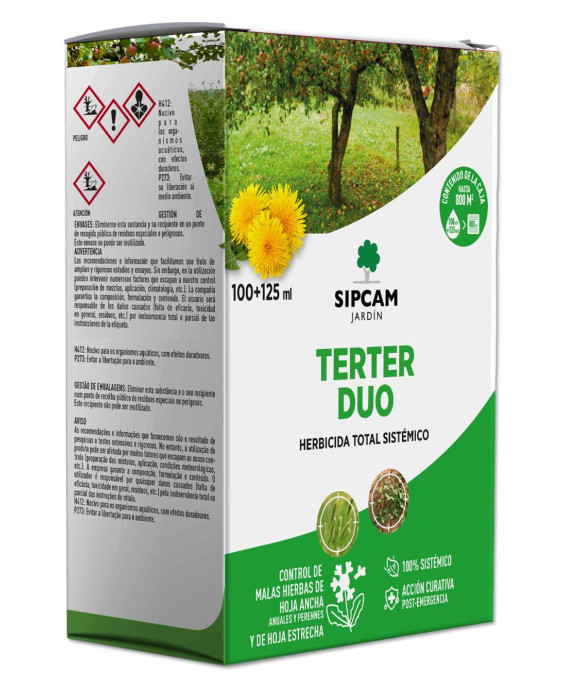 HERBICIDA TERTER DUO 100+125ML / 800M2