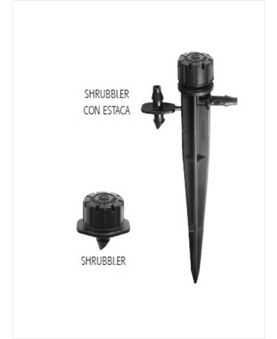 GOTERO REGULABLE CON ESTACA SHRUBBLER