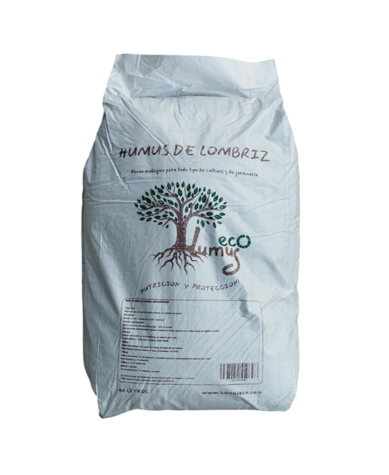 HUMUS DE LOMBRIZ 40L
