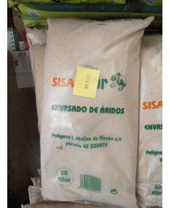 ARENA SECA DE SÍLICE 20KG