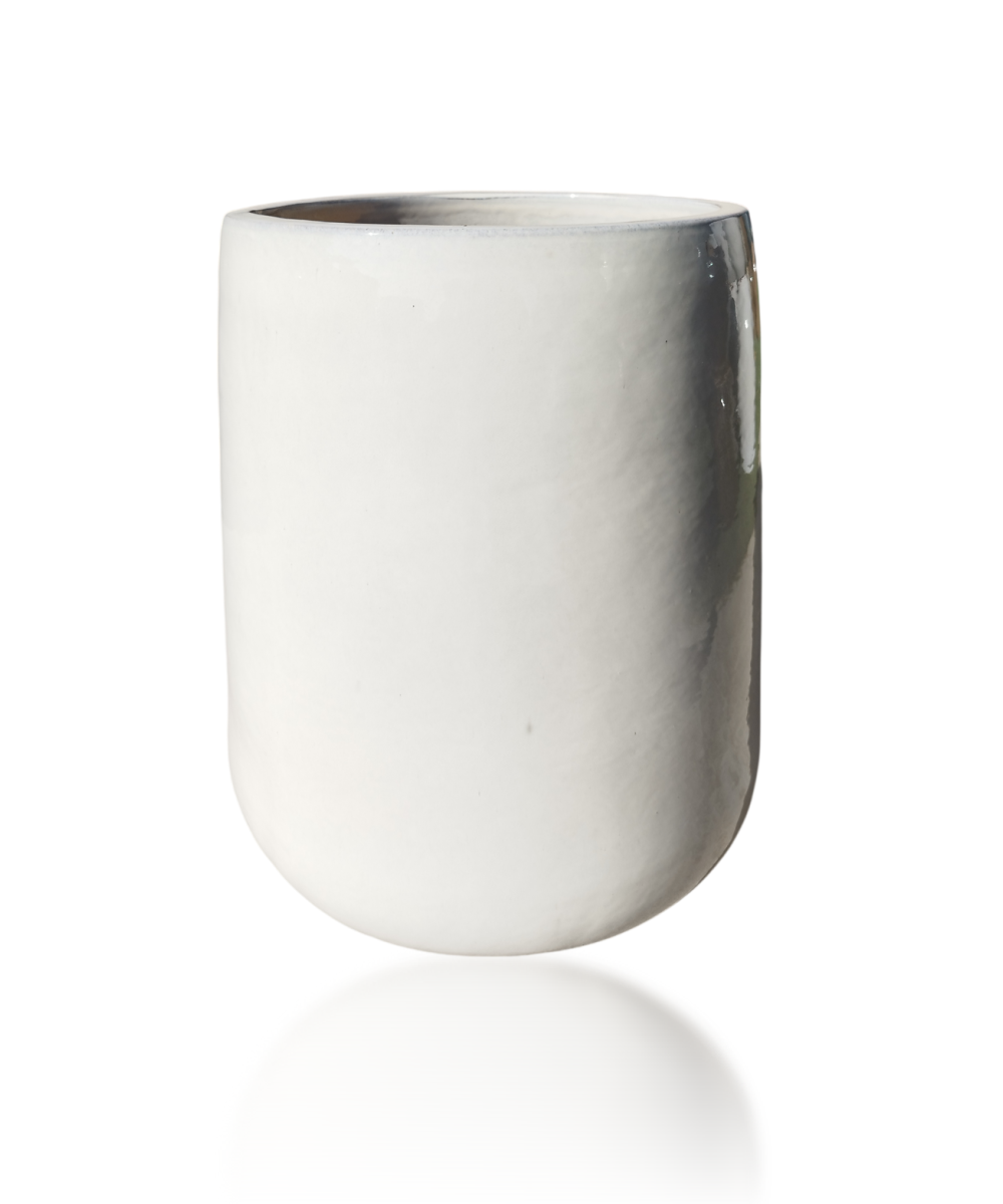 MACETA GUILLENA CREMA