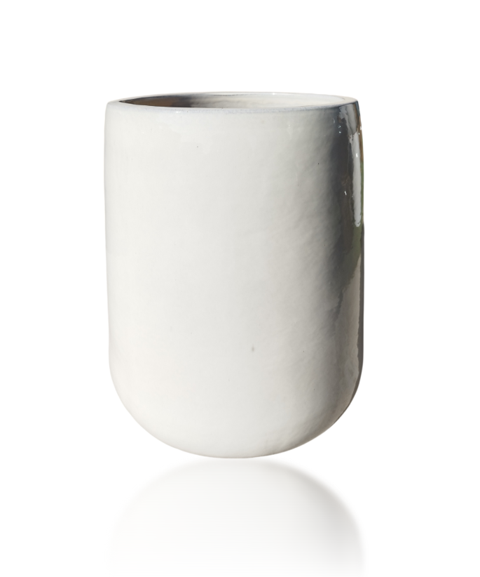 MACETA GUILLENA CREMA