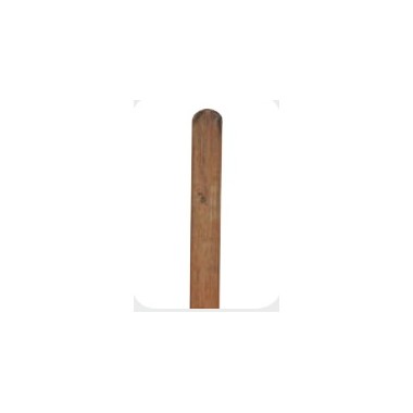POSTE MADERA TRATADA CUADRADO CABEZA REDONDA